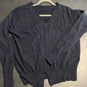 Totokaelo Cardigan with Hidden Button Front